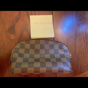 Louis Vuitton Damier Ebene Cosmetic Pouch PM